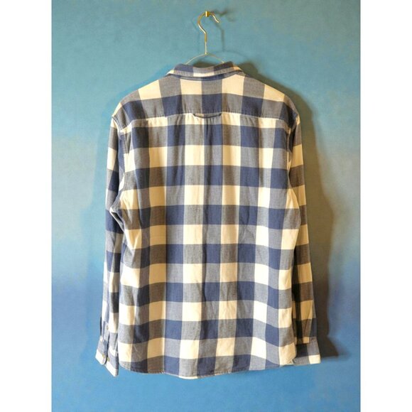 Sonoma Men’s XXL Supersoft Flannel Shirt – Blue & White Check NWT - Picture 3 of 10